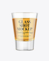 Whisky Glass Shot Mockup