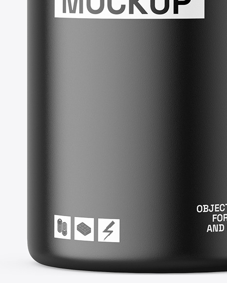 Matte Airless Bottle Mockup Matte Airless Bottle Mockup