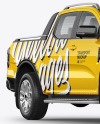 Pickup Truck Mockup - Half Side View