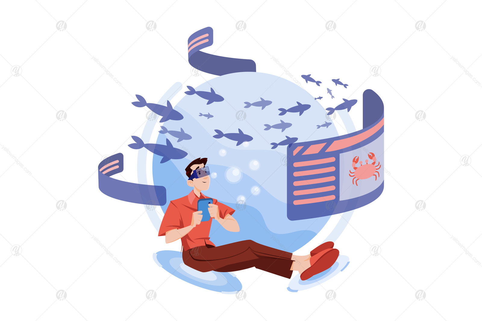 M454_Metaverse Illustration Pack M454_Metaverse Illustration Pack