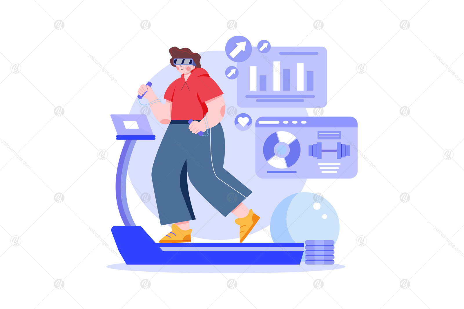 M413_Virtual Reality Illustration Pack