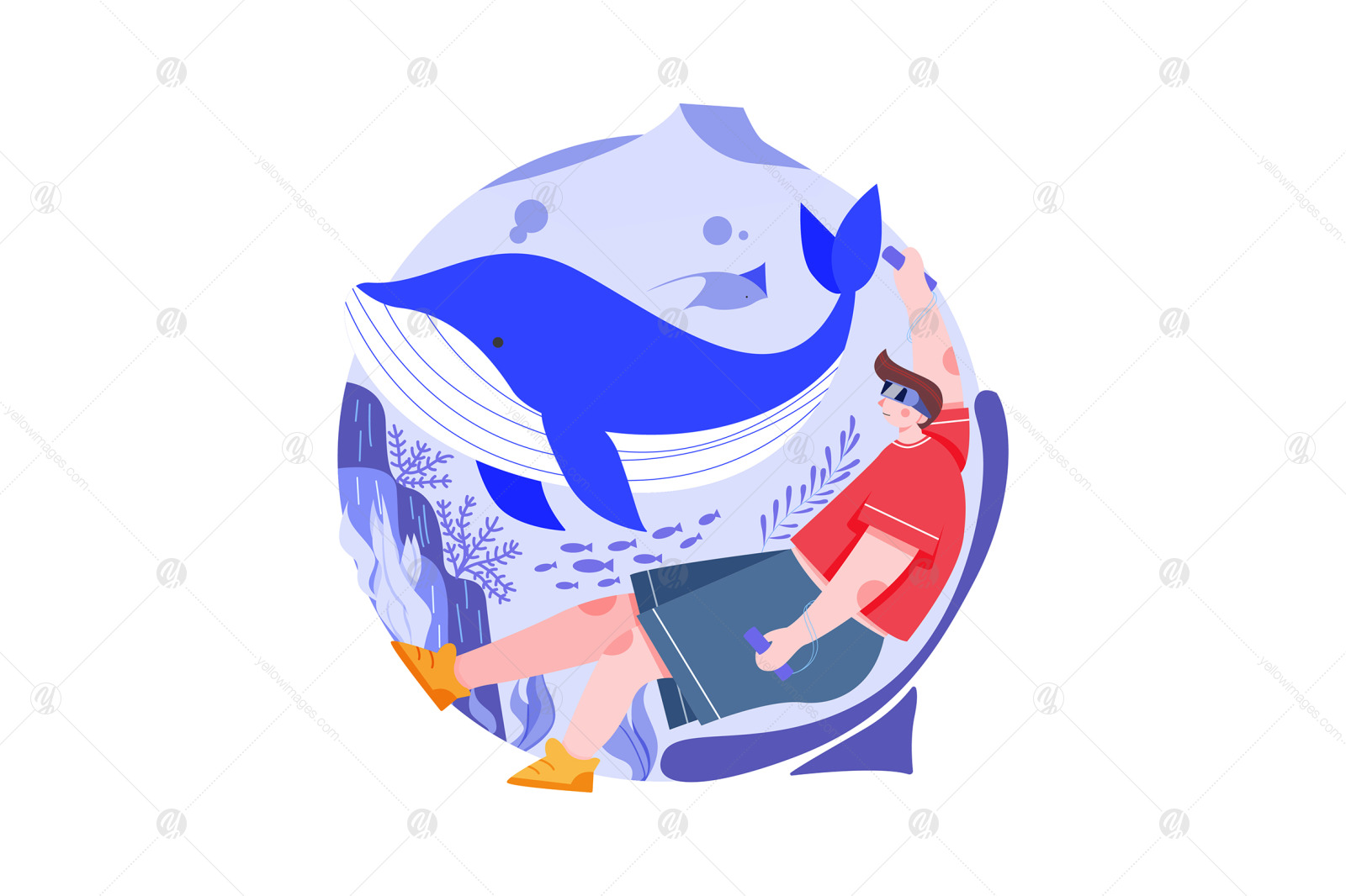 M413_Virtual Reality Illustration Pack