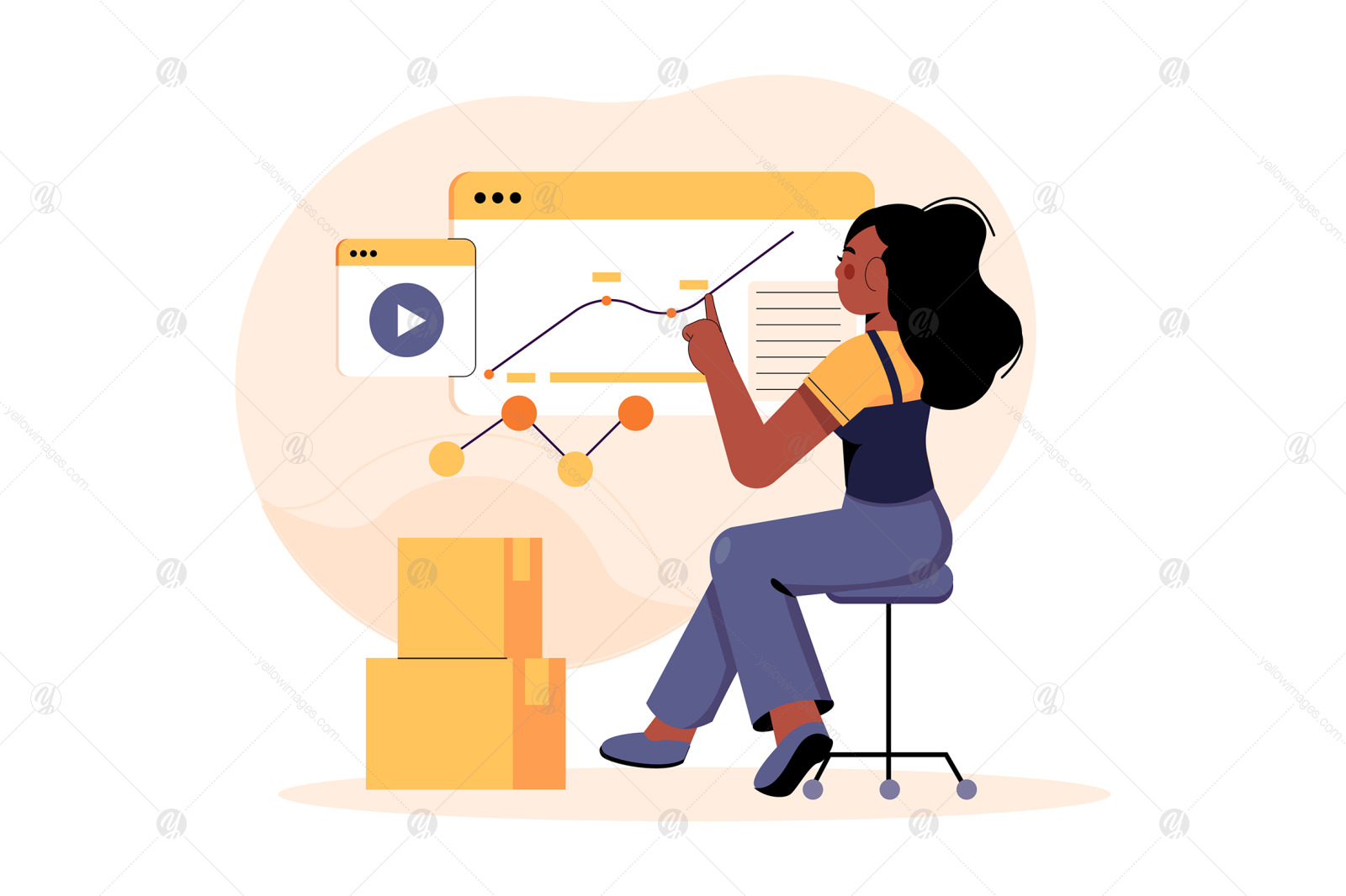 M442_Digital Marketing Illustration Pack M442_Digital Marketing Illustration Pack