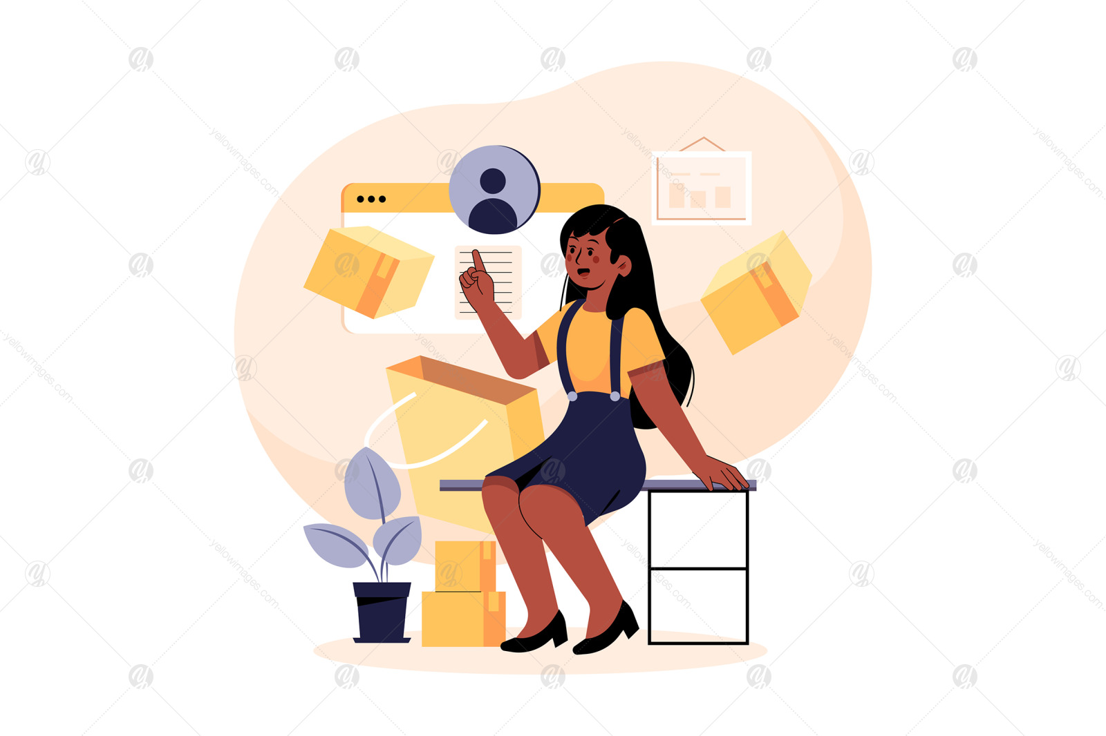 M442_Digital Marketing Illustration Pack M442_Digital Marketing Illustration Pack