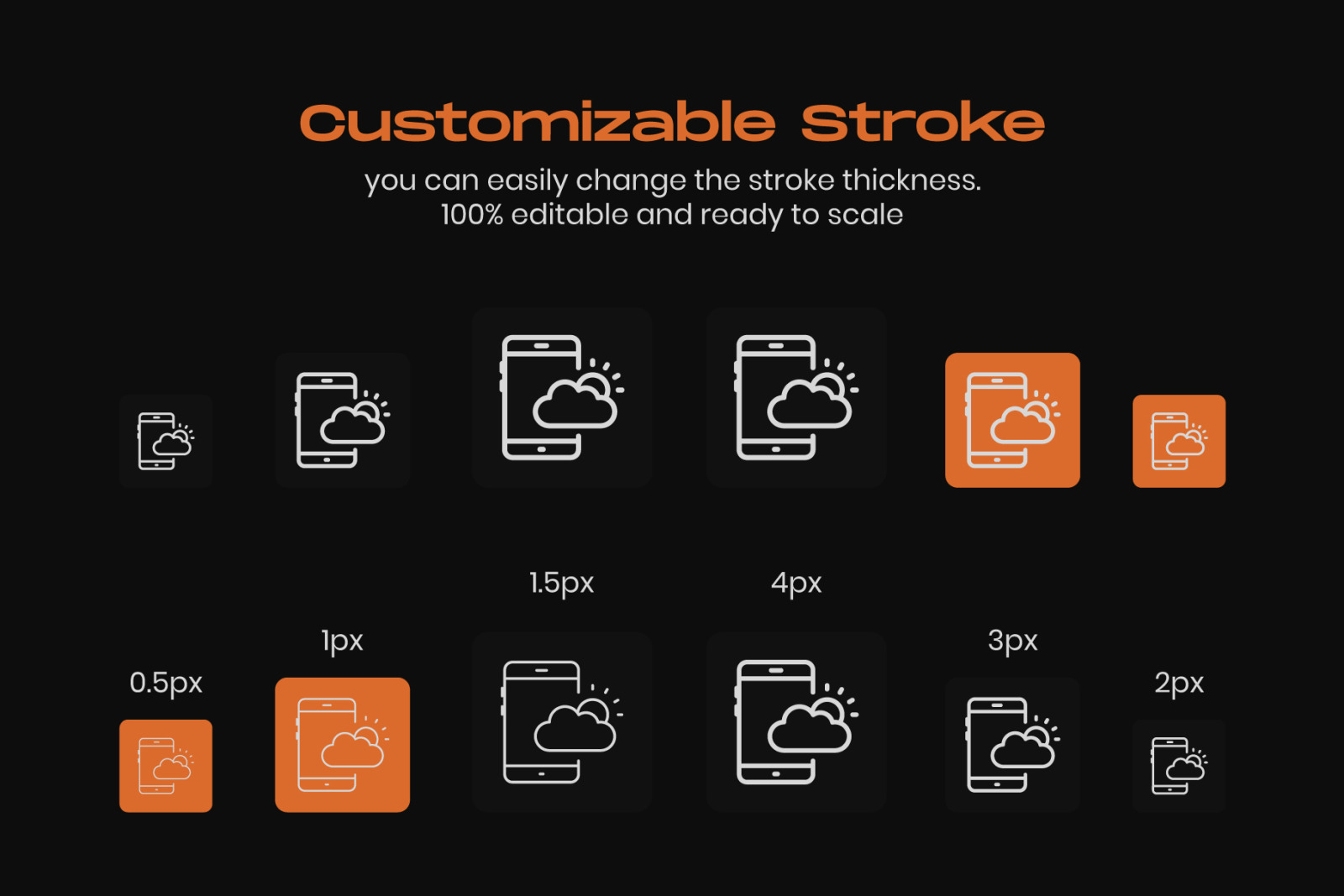 Web Design Linear Icons Pack Web Design Linear Icons Pack