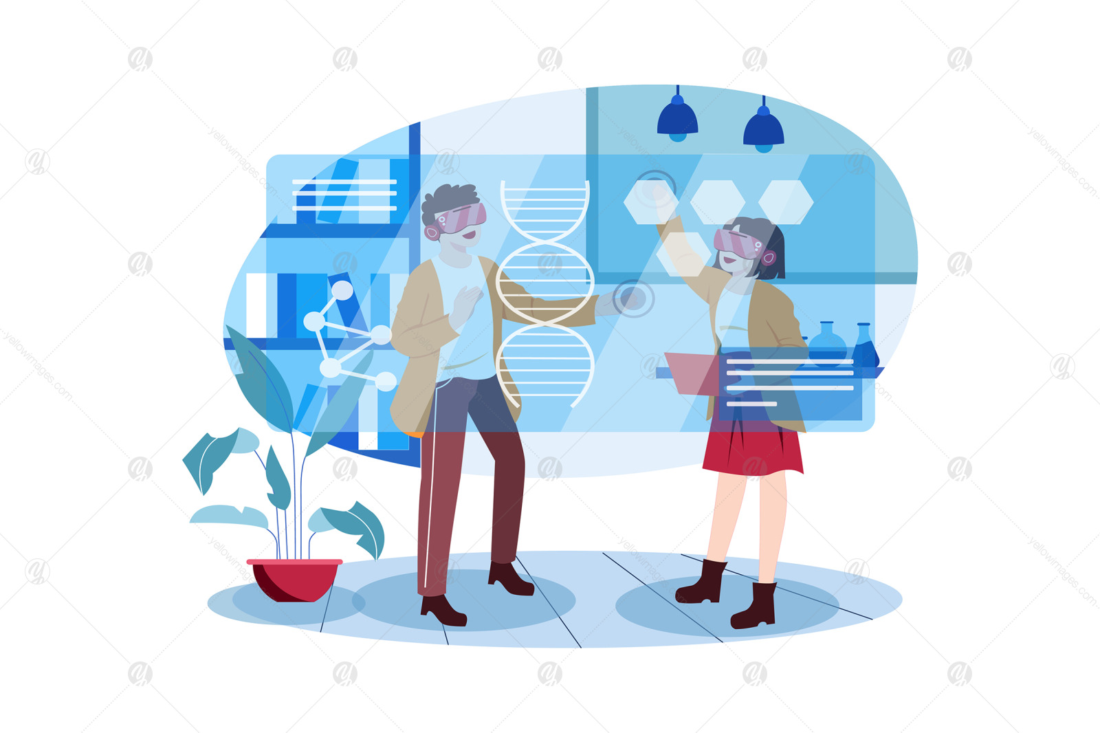 M403_Virtual Reality Illustration Pack