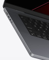 MacBook Pro 16-inch Space Gray Mockup