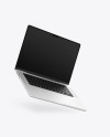 MacBook Pro 16-inch Silver Mockup