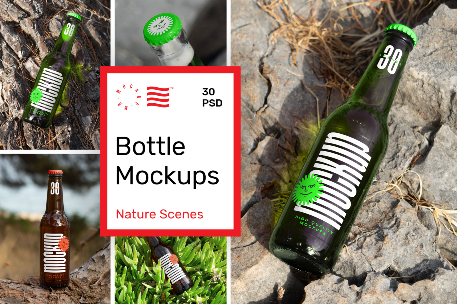 Bottle Mockups Bottle Mockups