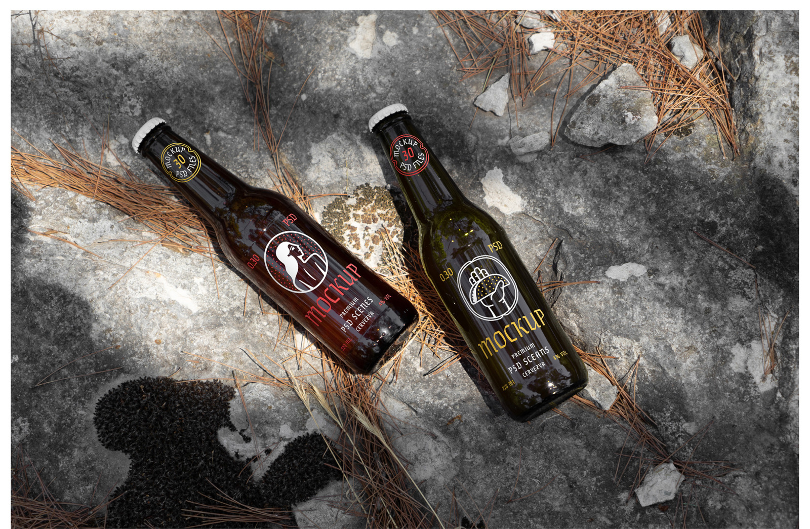 Bottle Mockups Bottle Mockups