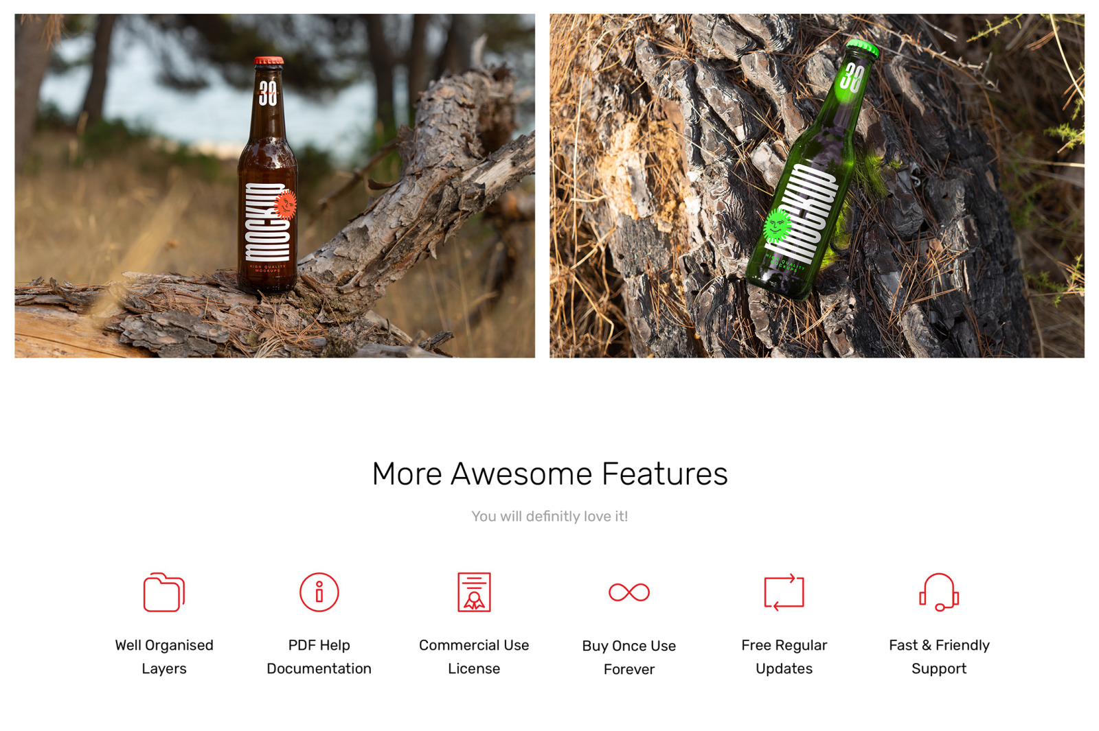 Bottle Mockups Bottle Mockups