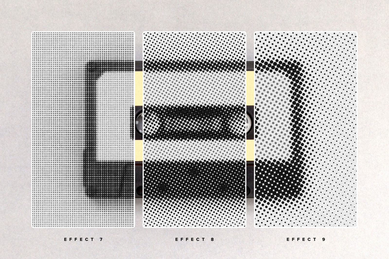 Halftone Photo Effects Pack Halftone Photo Effects Pack