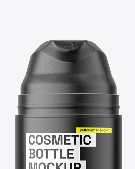 Matte Airless Bottle Mockup