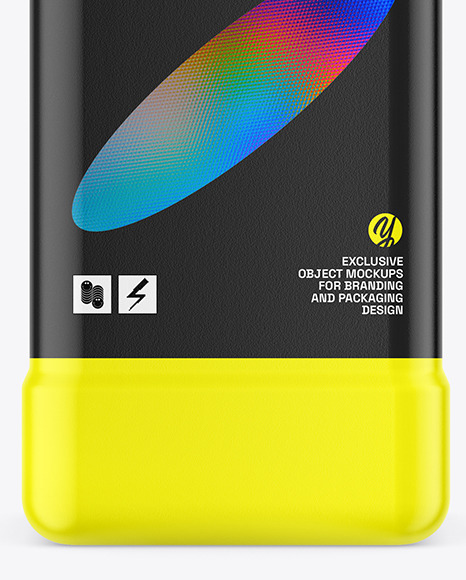 Matte Plastic Bottle Mockup Matte Plastic Bottle Mockup