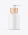 Matte Bottle W/ Pump Mockup