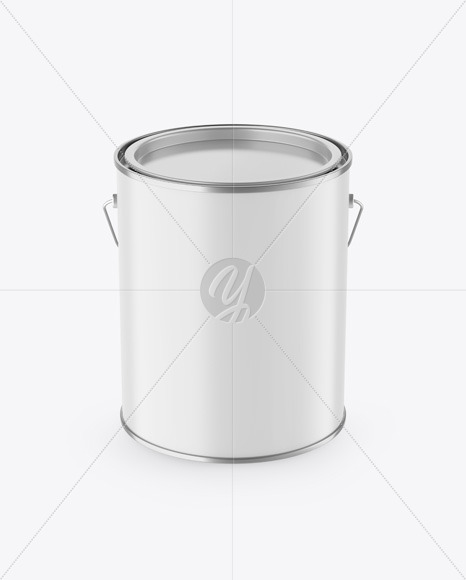 Matte Paint Bucket Mockup