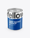 Matte Paint Bucket Mockup