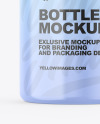 Glossy Bottle W/ Pump Mockup Glossy Bottle W/ Pump Mockup