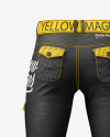 Jeans Mockup - Back View