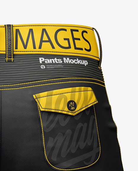 Jeans Mockup - Back View