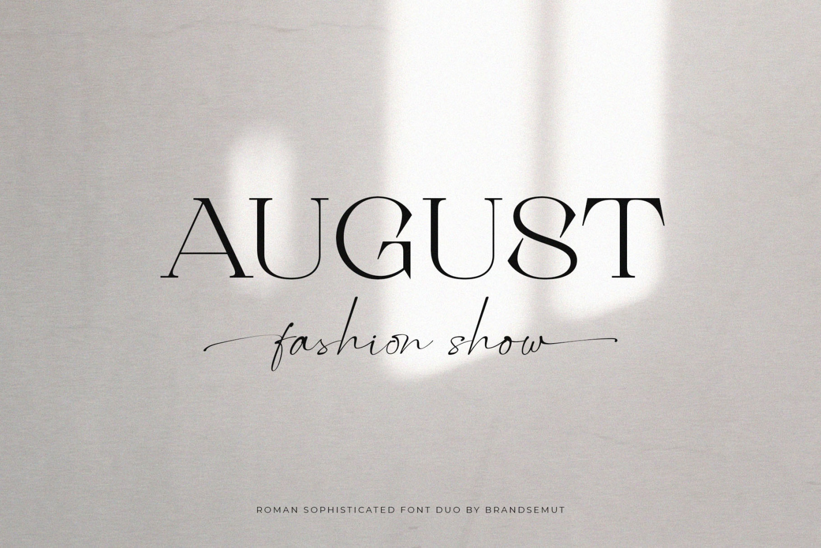 Roman Sophisticated Font Duo Roman Sophisticated Font Duo