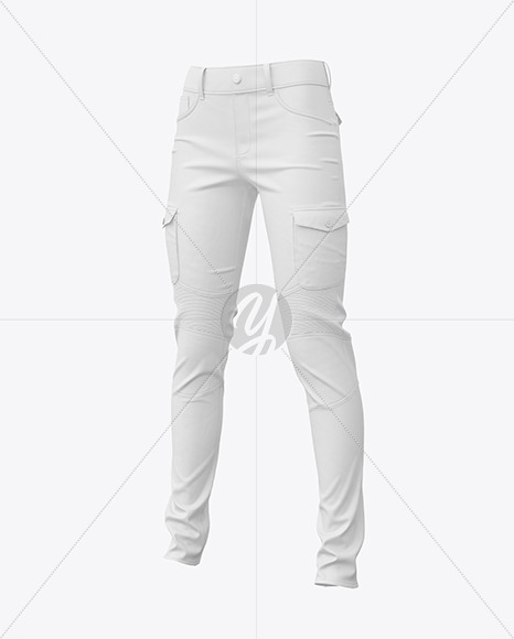 Jeans Mockup - Half Side View