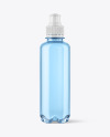 220ml Colored PET Water Bottle Mockup