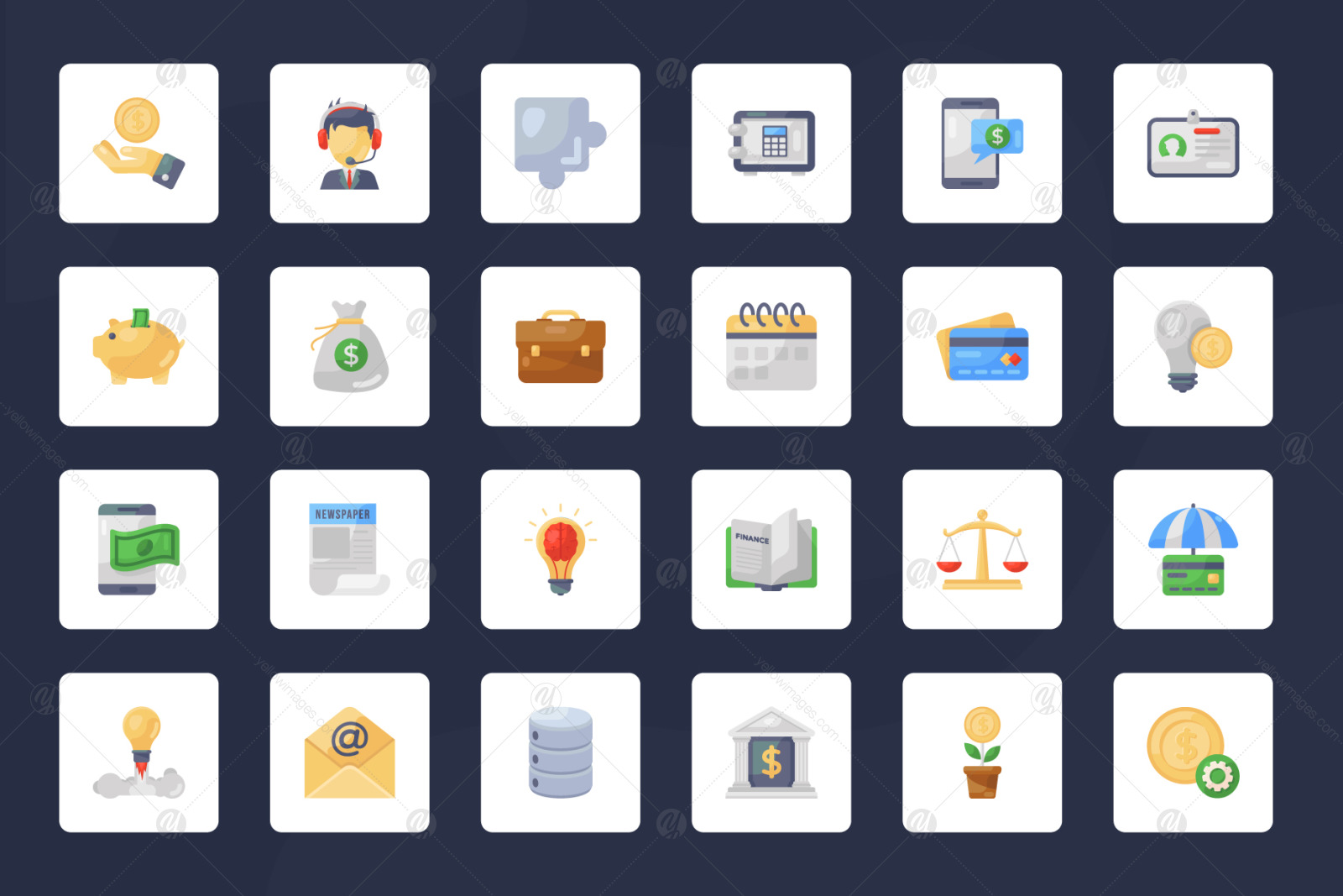 Banking and Finance Icons Banking and Finance Icons