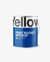 Matte Paint Bucket Mockup