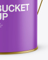 Matte Paint Bucket Mockup