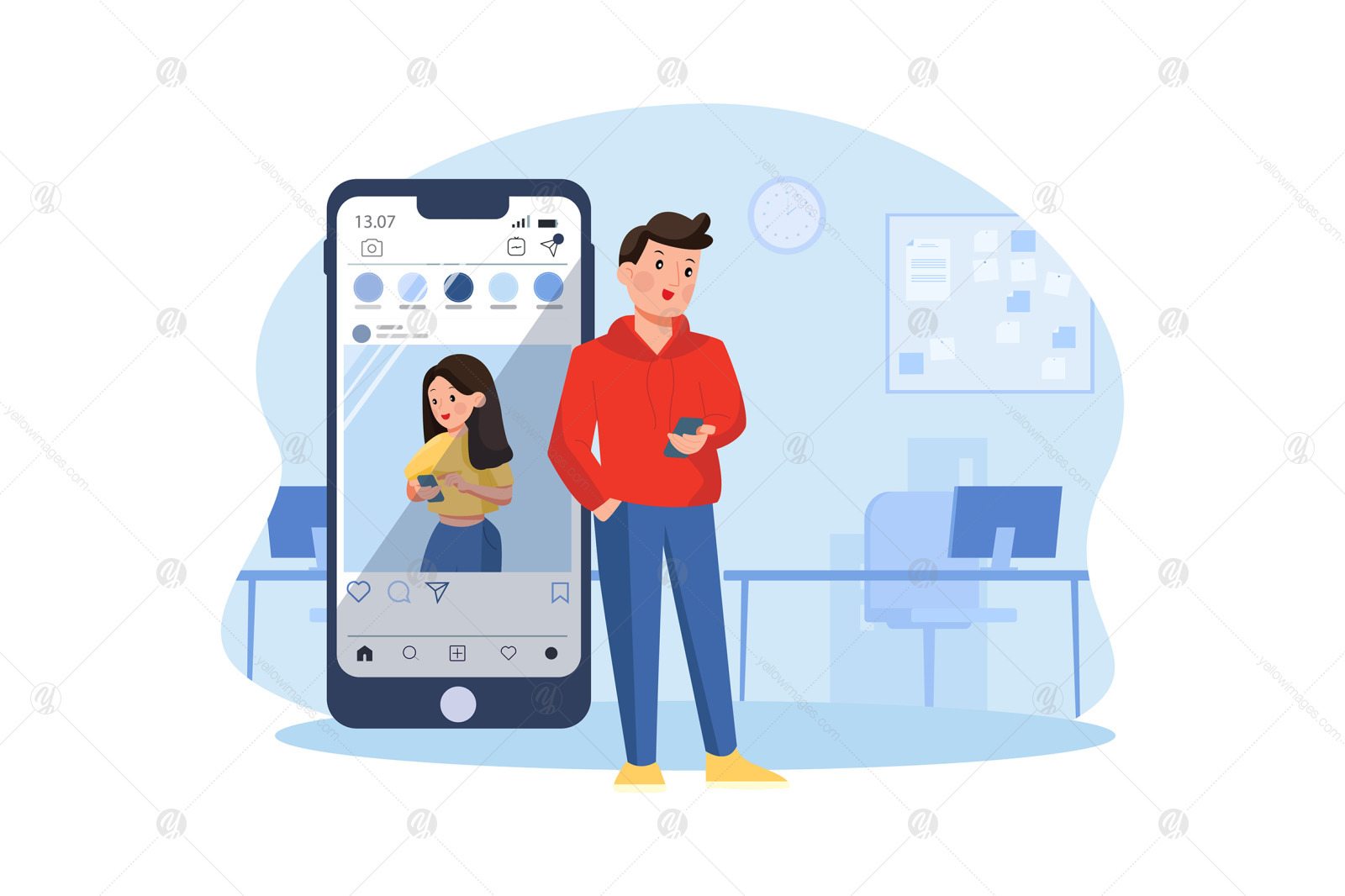 M430_Modern Technology Illustrations