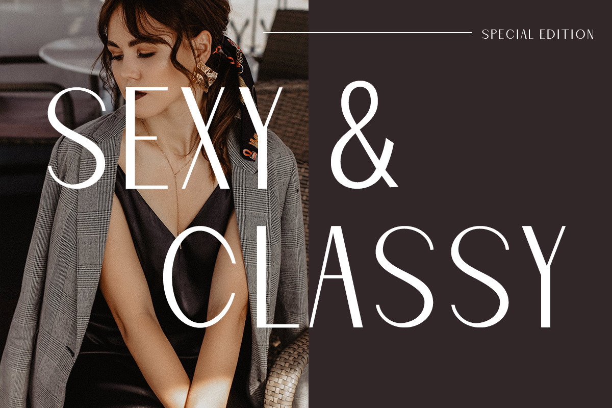 Naomi Elegant Typeface Naomi Elegant Typeface