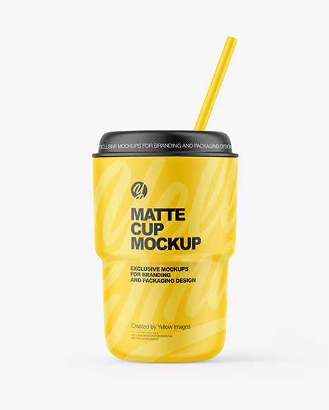 Matte Cup Mockup