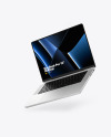 MacBook Pro 16-inch Silver Mockup MacBook Pro 16-inch Silver Mockup
