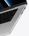 MacBook Pro 16-inch Silver Mockup MacBook Pro 16-inch Silver Mockup