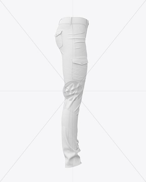 Jeans Mockup - Side View