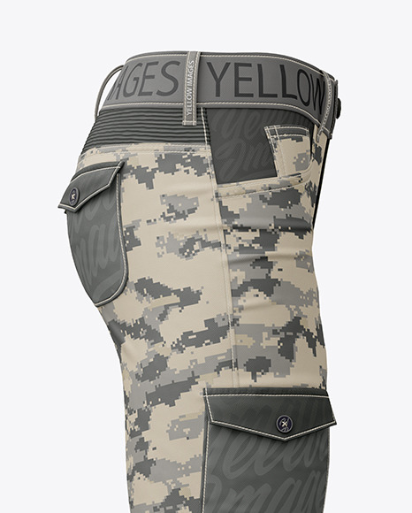 Jeans Mockup - Side View