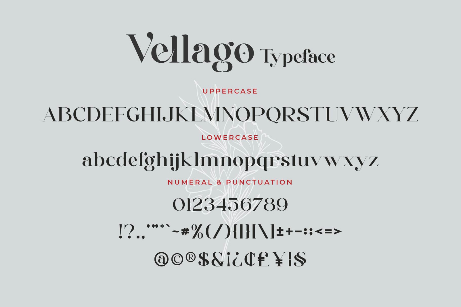 Vellago Font Vellago Font