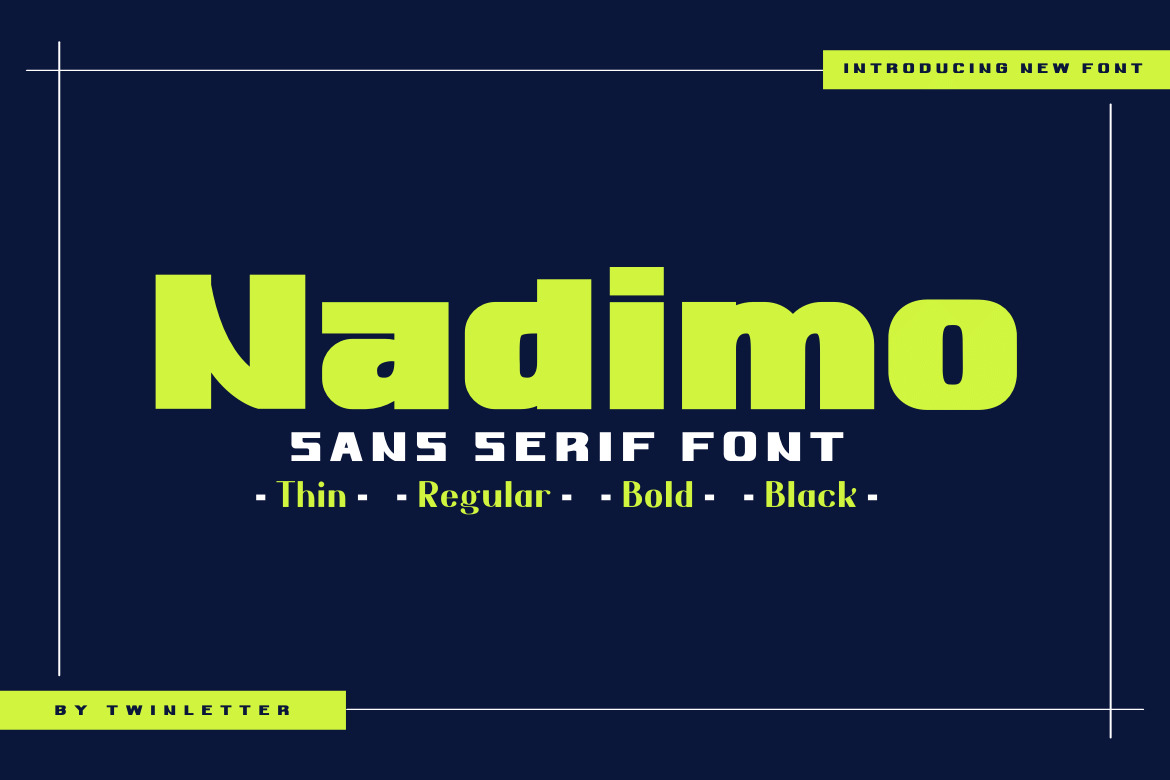 Nadimo Font Nadimo Font