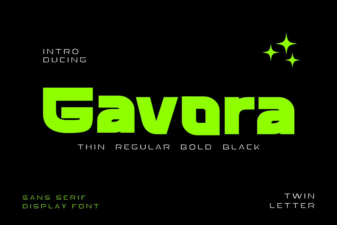 Gavora Font Gavora Font
