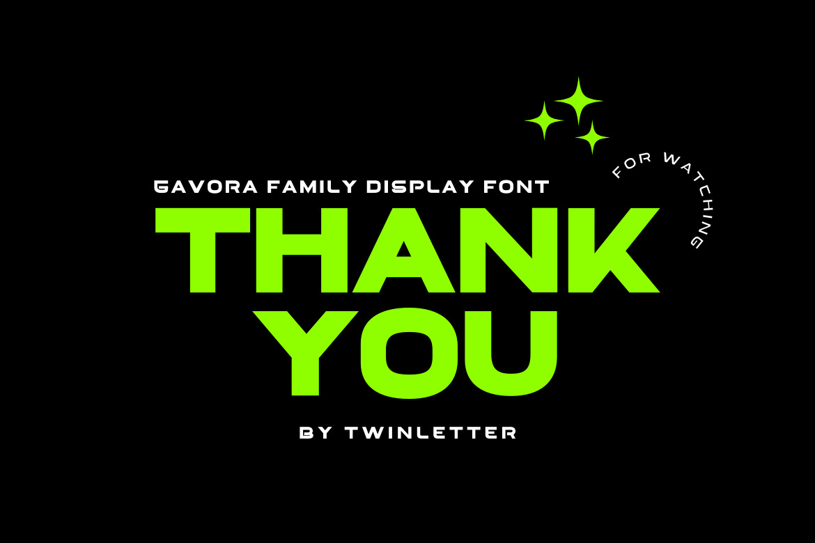 Gavora Font Gavora Font