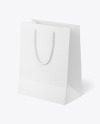 Textured Paper Shopping Bag Mockup