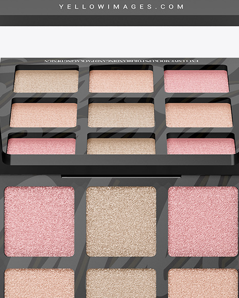 Eyeshadow Palette Mockup