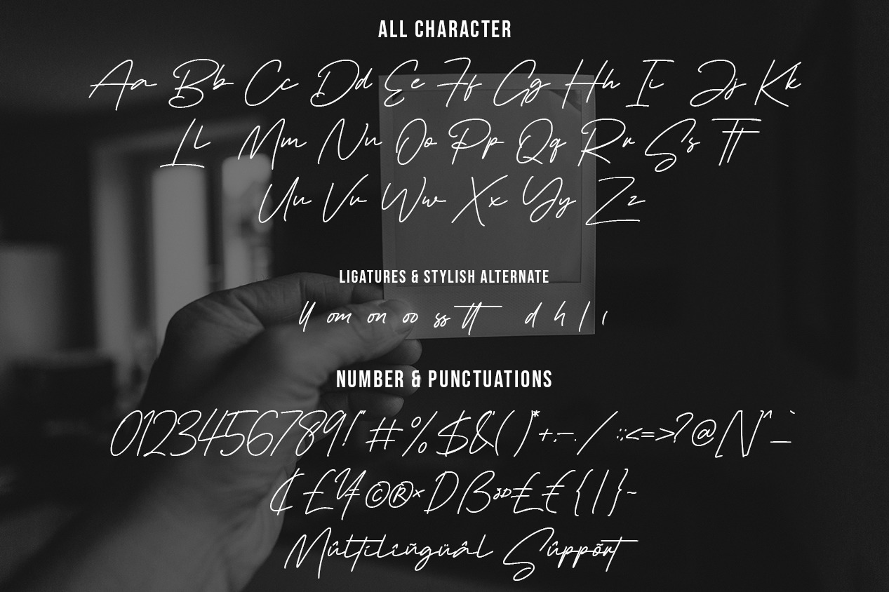 Pollaroid Font Pollaroid Font