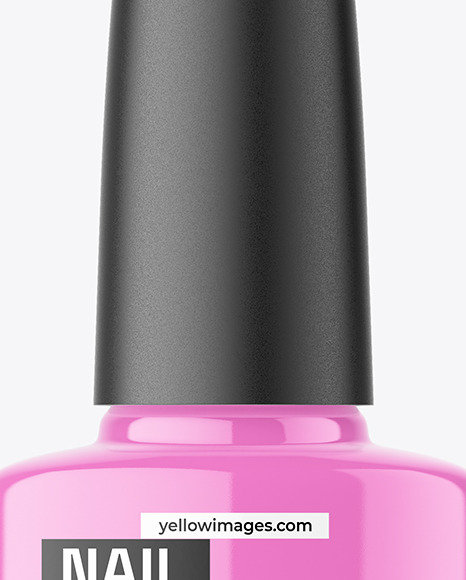 Nail Polish Bottle Mockup