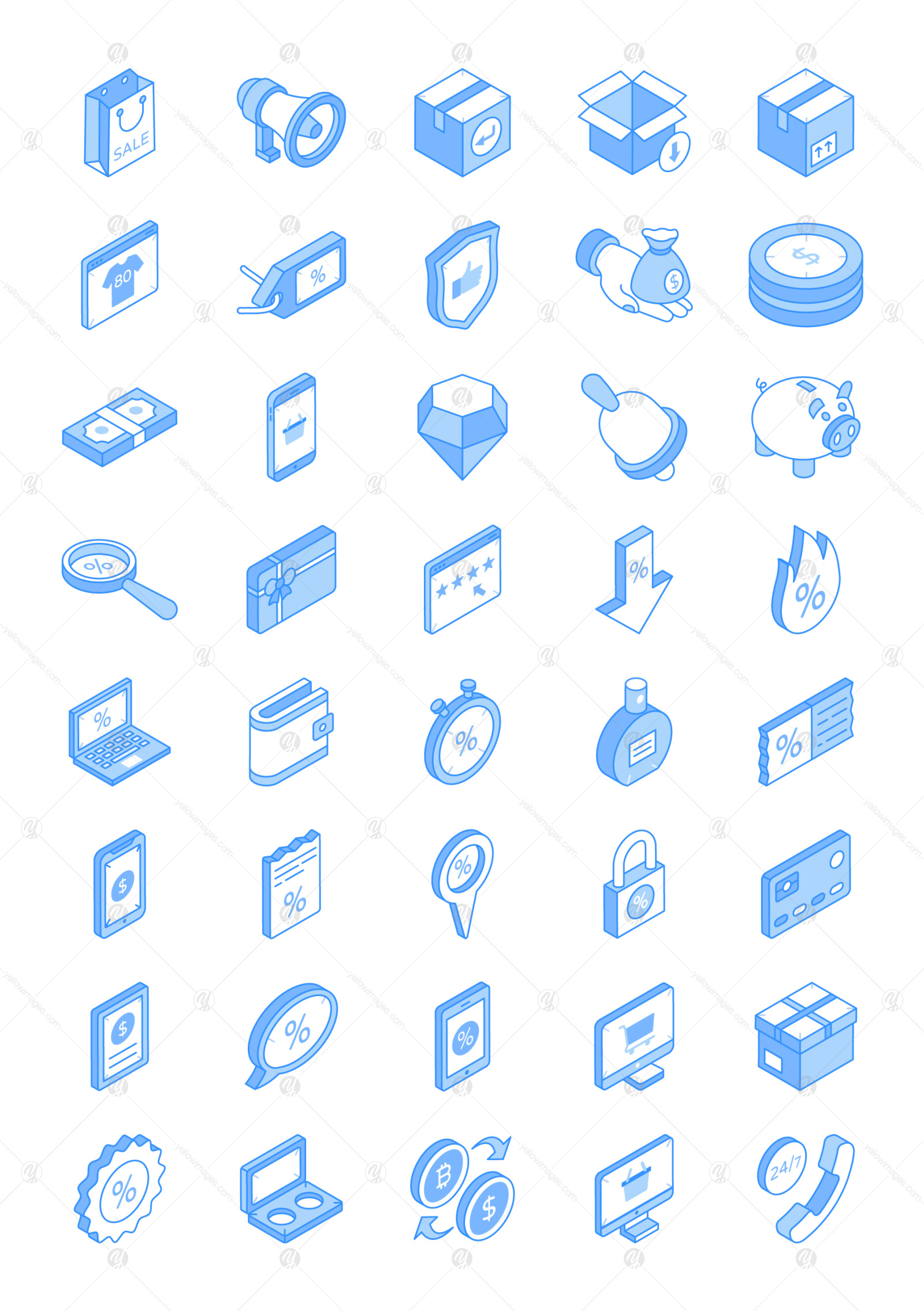40 Black Friday Icons 40 Black Friday Icons