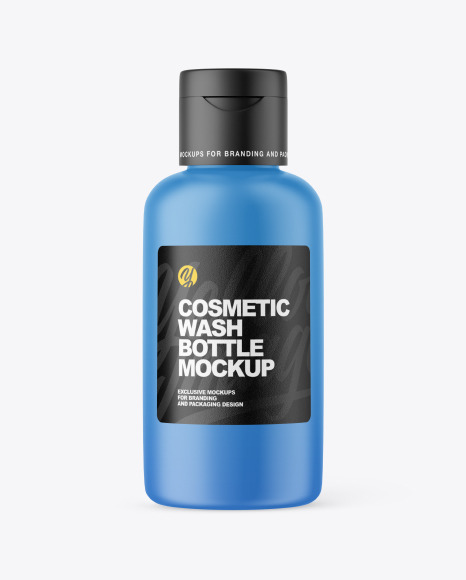 60ml Matte Cosmetic Bottle Mockup