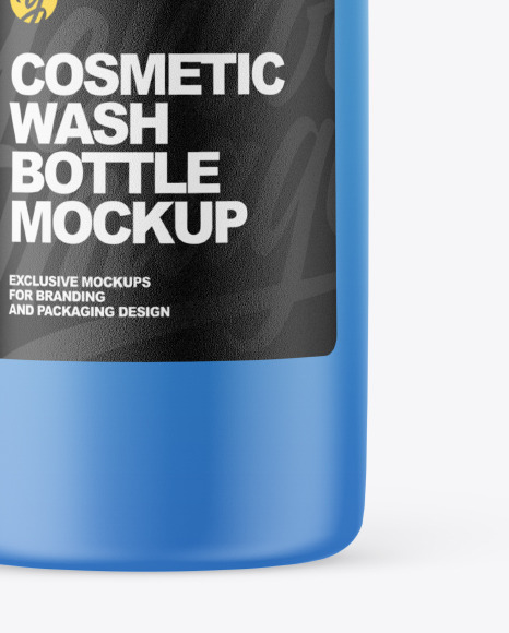 60ml Matte Cosmetic Bottle Mockup