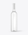 Clear Glass Vodka Bottle Mockup Clear Glass Vodka Bottle Mockup