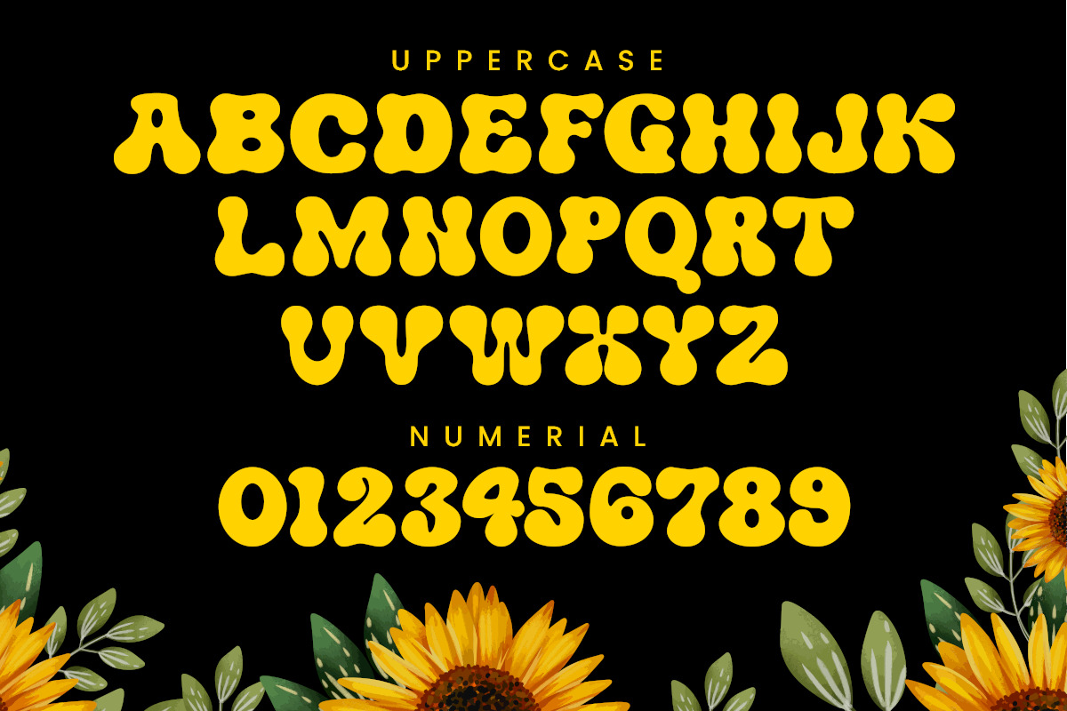 Puffy Chips Font